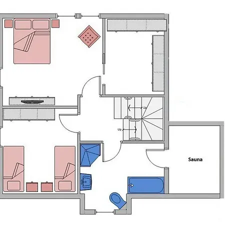 Doppelhaushaelfte Albrecht Hus Holiday home Bohl